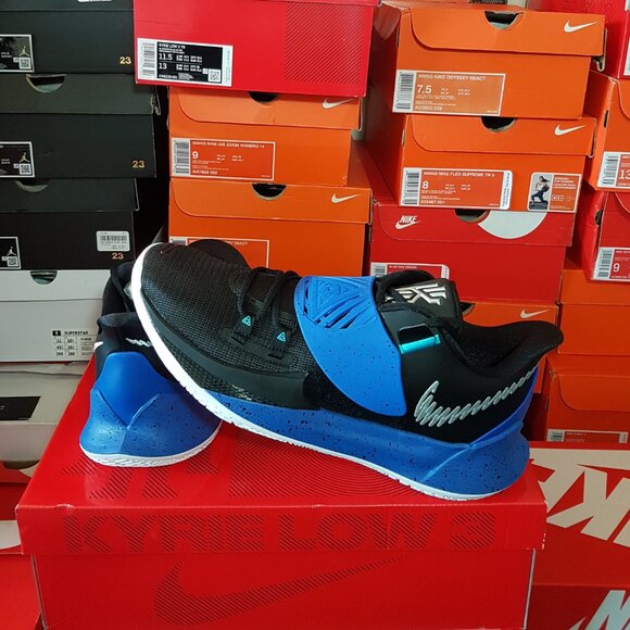 NIKE KYRIE 3 BLACK/ROYAL MEN'S US SIZE 10 BRAND NEW IN BOX - Picture 8 of 14